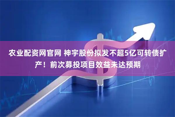 农业配资网官网 神宇股份拟发不超5亿可转债扩产！前次募投项目效益未达预期