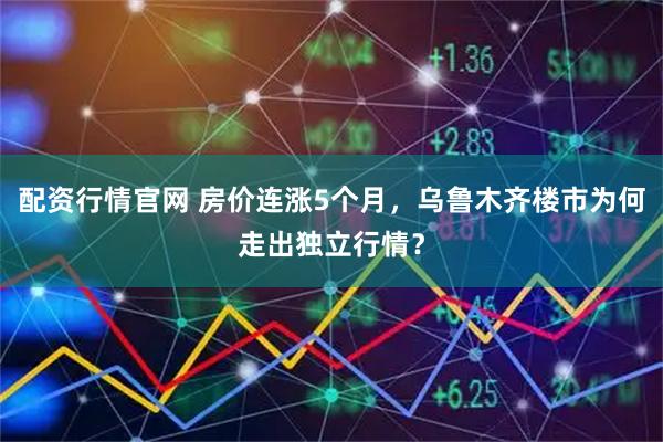 配资行情官网 房价连涨5个月，乌鲁木齐楼市为何走出独立行情？