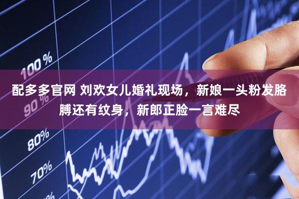 配多多官网 刘欢女儿婚礼现场，新娘一头粉发胳膊还有纹身，新郎正脸一言难尽